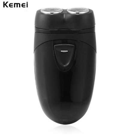 Kemei Men Cordless Electric Shaver Razor Beard Hair Clipper Battery Powered Multifunctional Double-headed With LED Lighting