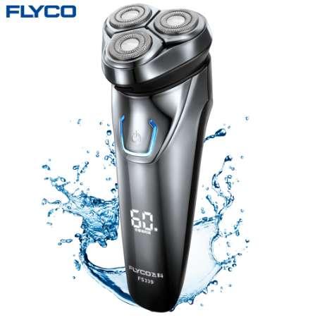 Flyco FS339 Shaving Machine Electric Shaver For Men Electric Razor Barbeador IPX7 Waterproof 1 Hour Rechargeable Washable Rotary