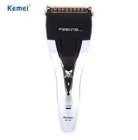 Kemei KM - 1720 Rechargeable Reciprocating Electric Shaver Cordless Blade For Men Face Care Shaving Machine With EU PLUG