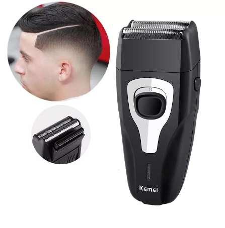 Kemei Rechargeable Electric Shaver for Men Twin Blade Reciprocating Razor Face Care Multifunction Hair Trimmer Beard Trimmer