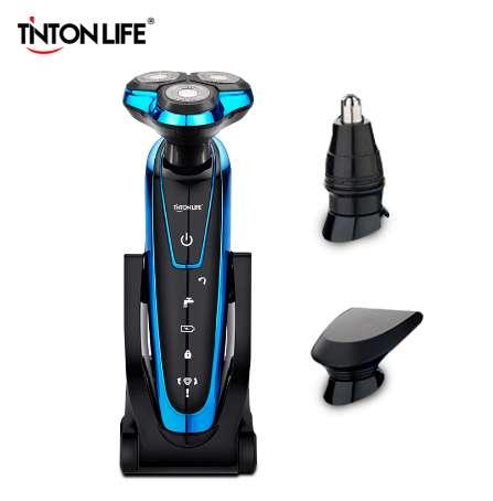 VTINTON LIFE Men Washable Rechargeable Electric Shaver Electric Shaving Beard Machine Razor Rechargeable