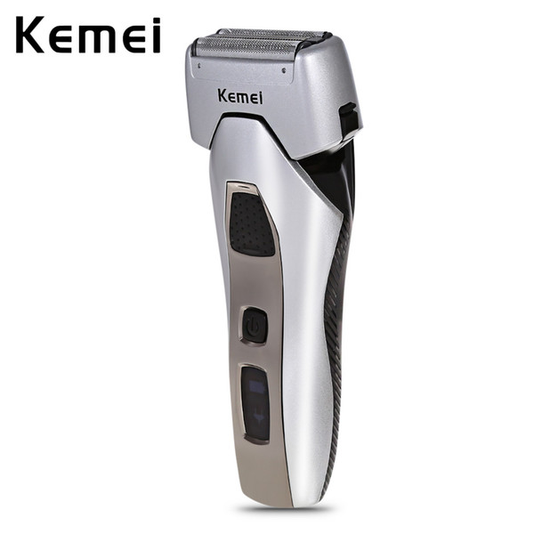 Kemei Waterproof Electric Shaver For Men Double Blade Floating Reciprocating Razor Shaving Machine Barbeador Face Care