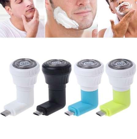 Kemei Technical Electric Shaver Mini Portable Beard Trimmer Razor For Android USB Safe