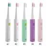 LANSUNG UlTrasonic Sonic Electric Toothbrush Rechargeable Tooth Brushes With 4 Pcs Replacement Heads U1 1202001