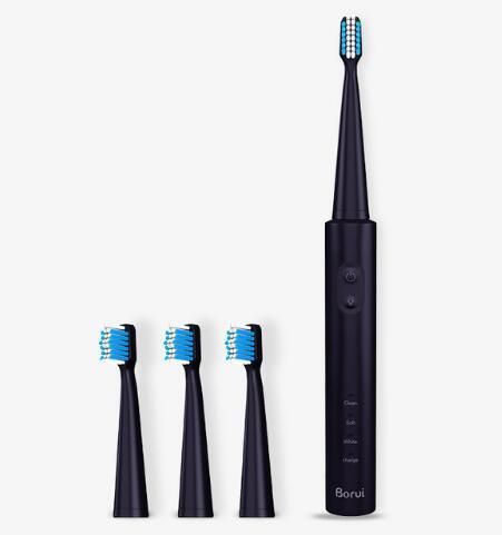 High Quality Electric Toothbrush for Adult Hygiene Oral Rechargeable Ultra Sonic Toothbrush with 4 Brush Heads