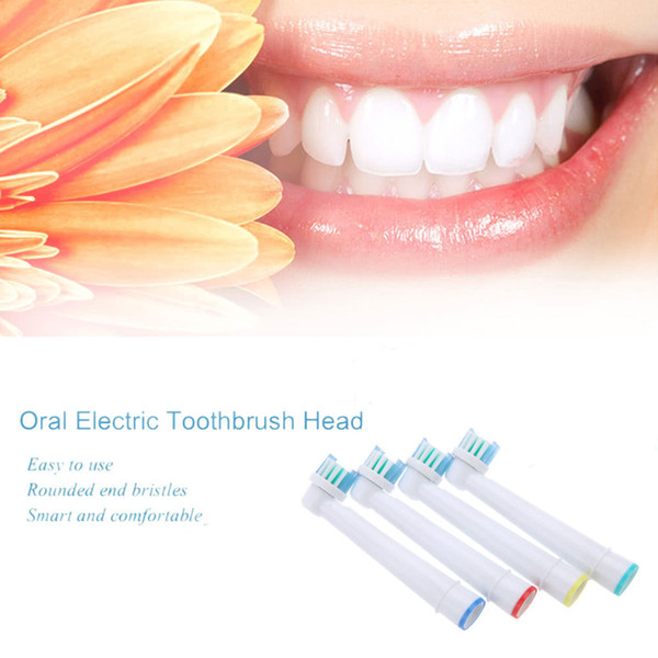 4Pcs Electric Toothbrush Replacement Heads Fit for Braun Oral B Vitality EB17-4