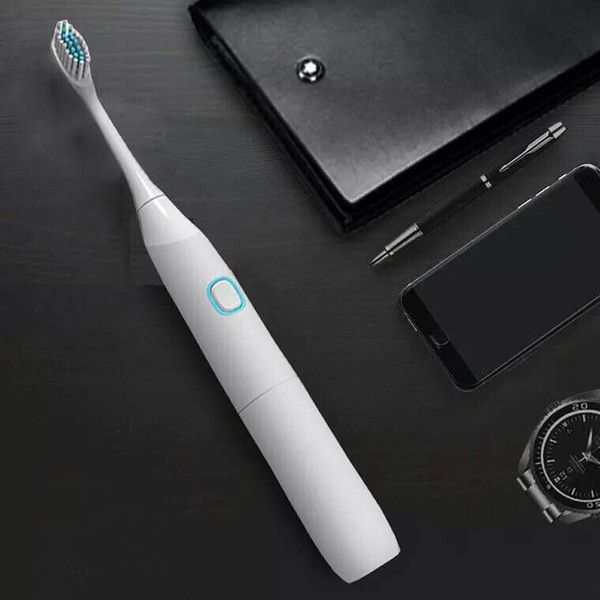 Household electric toothbrush with three colors moden materials soft waterproof and whitening fur suitable for all groups