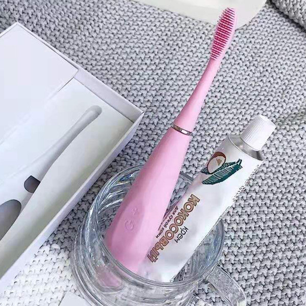 Body Care Lu--na adult silicone Electric Charge Waterproof toothbrushes rechargeable 3 colors Personal Care Beauty DHL