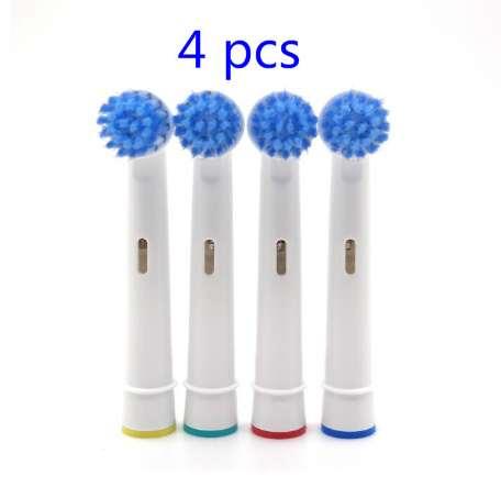 4pcs Electric Toothbrush Heads Replacement for Oral B Sensitive EBS-17A Oral Hygiene