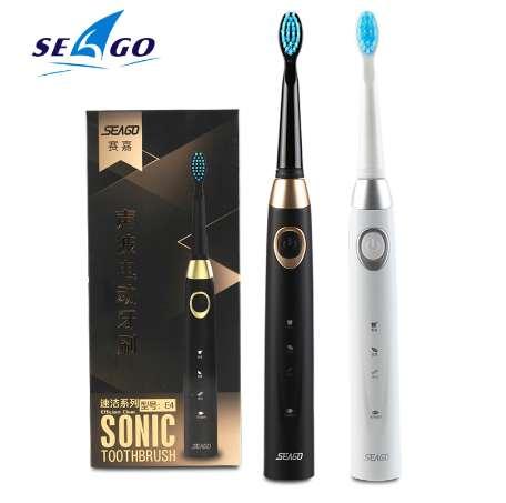 SEAGO Electric Toothbrush Rechargeable Electronic Toothbrush Sonic Automatic Toothbrush Adult Smart Electric Teeth Brush E4