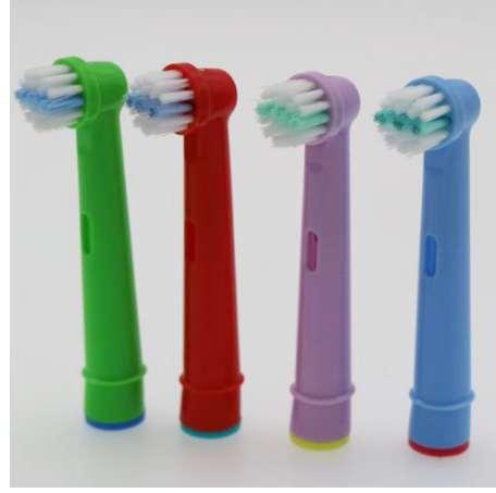 4pcs Kids children Brush Heads Electric Toothbrush For Oral B/Braun/SmartSeries/TriZone/Advance Power/Pro Health/Triumph/3D950TX