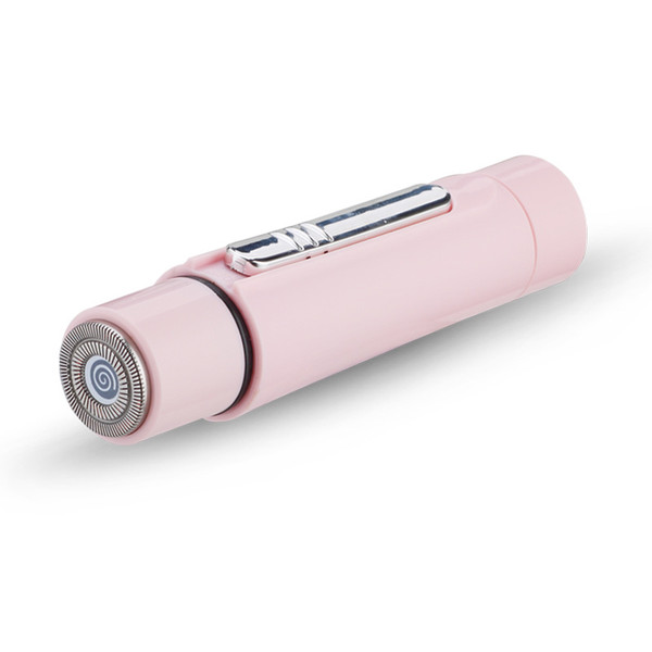 IPX7 XD-3002 Mini Painless Facial Hair Remover Face Removal Epilator ABS NO battery 30pcs/lot cartoon retail package