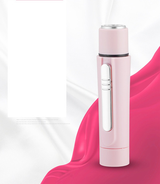 IPX7 XD-3002 Mini Painless Facial Hair Remover Face Removal Epilator ABS NO battery 62pcs/lot cartoon retail package