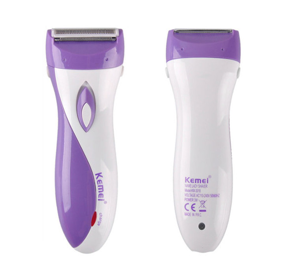 KM-3018 Rechargeable Wireless Lady Epilator Skin-Friendly Electric Women Shaver Hair Remover Female Shaving Depilation Machine EU Plug