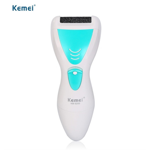 Kemei KM - 5200 New Portable Electric Women Shaver Epilator Grinding Remove Dead Skin Exfoliating Pedicure Device Foot Skin Tool