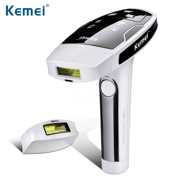 Kemei Lady Hair Removal Machine Photon Permanent Painless Laser Epilator Body Epilator Bikini Trimmer Electric Shaver KM-6812