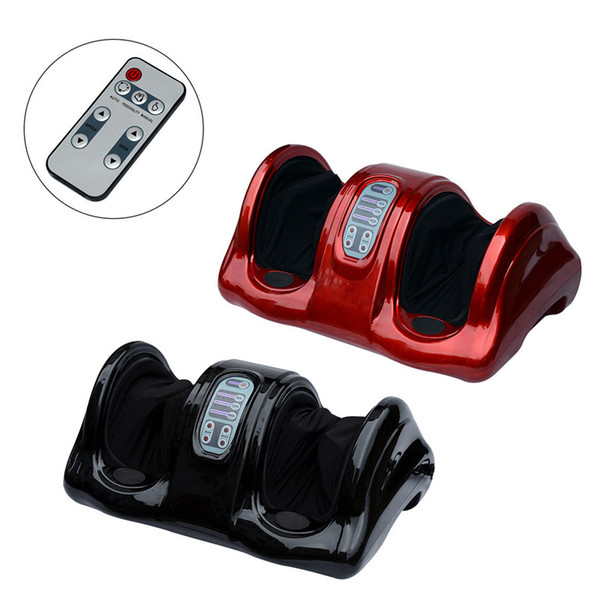 Foot Massager Electric Shiatsu Massager Kneading Rolling Foot Leg Calf Muscle Relief Machine with Remote Control