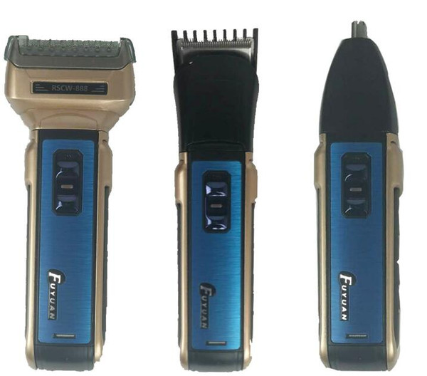 Three in one multifunctional hairdresser nose trimming shaving and shaving