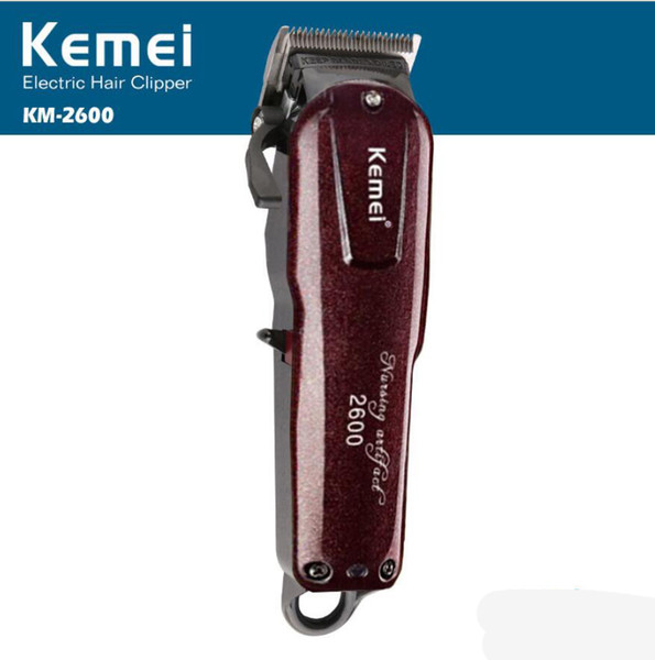 Kemei KM-2600 Professional hair clipper electric trimmer hair cutting machine cut Hair Trimer Trimmer beard kemei cordless cutter