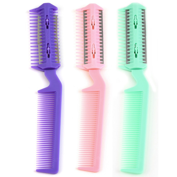 1 pc Multi-Functional Professional Home DIY Hair Razor Comb Hairdressing for Shaping Layering and Trimming Hair Drop shipping