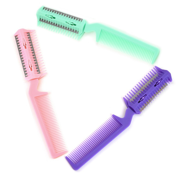 hot sale 1 pc Multi-Functional Professional Home DIY Hair Razor Comb Hairdressing for Shaping Layering and Trimming Hair Drop shipping