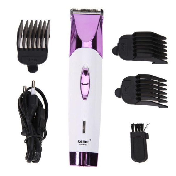 Professional Hair Clipper Cordless Rechargeable EU Plug Hair Cutting Machine Hair Trimmer With 3 Combs Free Shipping