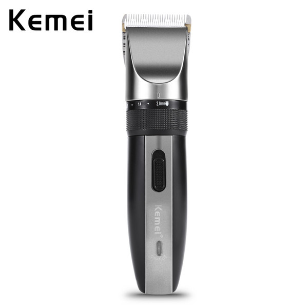 Hot sale Rechargeable Hair Clipper Trimmer Adjustable Haircut Men Barber Cutting Shaving Machine free shipping