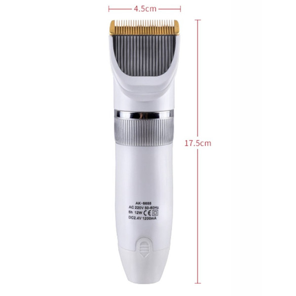 new arrival AOKE AK-6688 Hair Trimmer Household Kid Pet Hair Clipper Professional Rechargeable Electric Barber Hair Cutter