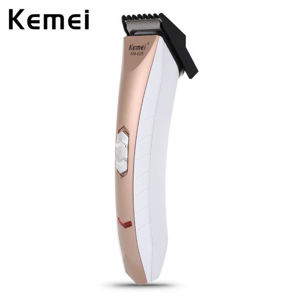 Kemei KM - 025 Electric Rechargeable Hair Clipper Trimmer Shaver Cordless Adjustable Clipper Haircut for Men Baby EU Plug