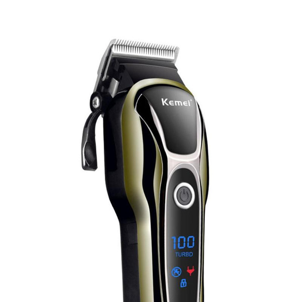 high quality Rechargeable Hair Trimmers Rechargeable Electric Adjustable 5W Hair Clipper Haircut Styling Machine