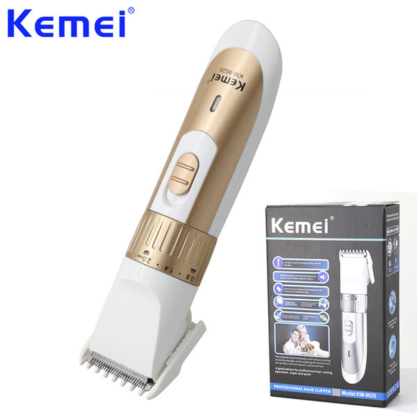 KEMEI Men Electric Beard Hair Trimmer Clipper Rechargeable Stainless Blade Razor Battery Hair Cutting Machine KM-9020