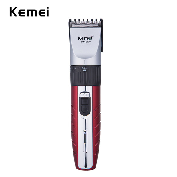 Kemei Electric Hair Clipper Rechargeable Hair Cutting Hair Beard Trimmer Styling Tools Shaving Machine Shaver for Man Barber