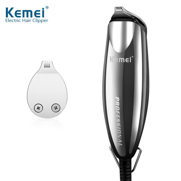 Kemei Professional Modelling Hair Trimmer 0mm Baldheaded Powerful Electric Barber Hair Clipper Razor graphic carving Limit Combs