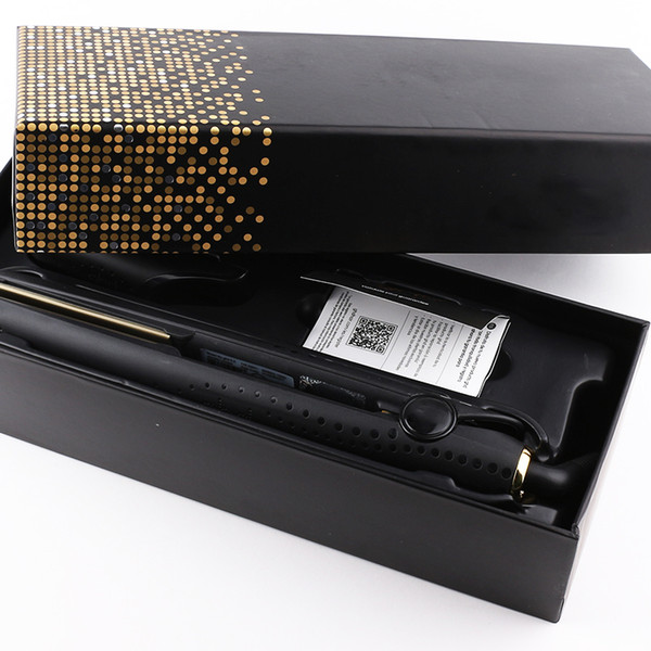 GH V Gold Professional hair straightener EU plug with retail box DHL fast ship In stock Hair Styling Tools Best version