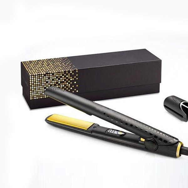 V Gold Max Hair Straightener Classic Professional Straight Roll Dual Use Ceramics Fast Hair Straighteners Iron Hair Styling tool