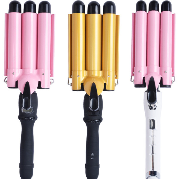 three tube curling iron water ripple curling rod Perm Clip board best ceramic flat irons the best ceramic flat iron best ceramic straightene