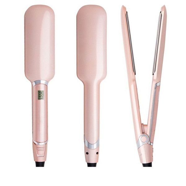 2019 New Technology Infrared Straightener Hair Flat Iron Korean Style