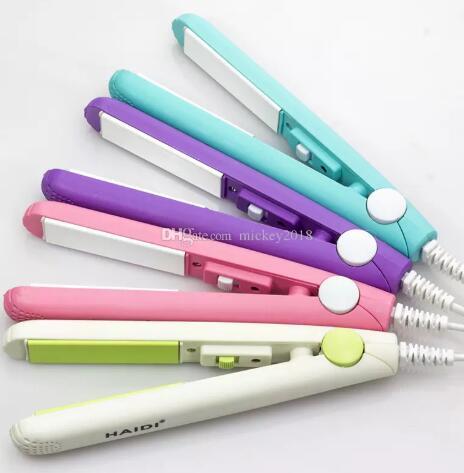 Cartoon Tamax At Fashion Mini hair straightener Professional hair tools smoothing corrugated Travel straightening irons flat irons Free Ship