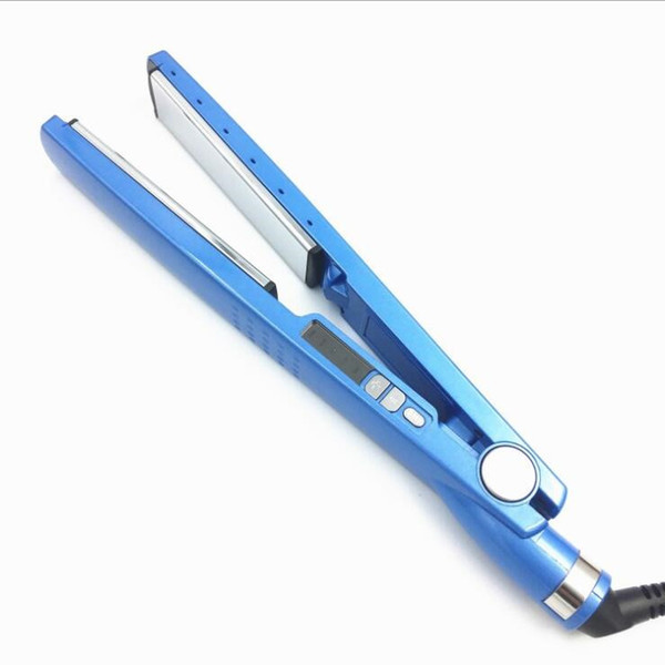 Hair Straightener 450F 1/4 Plates Titanium Professional Straightening Hair Styling Tools Curling Iron Flat Irons Electric Hair Straighteners