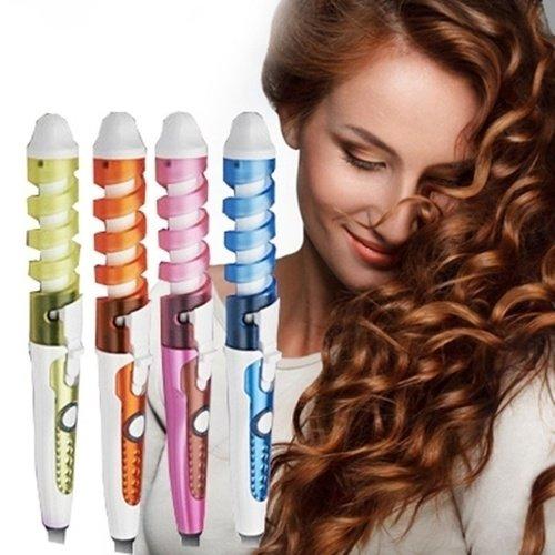 New Spiral Magic Curler Electric Hair Curler Roller Hair Styling Pro Curling Iron Wand Curl Styler EU/US Plug