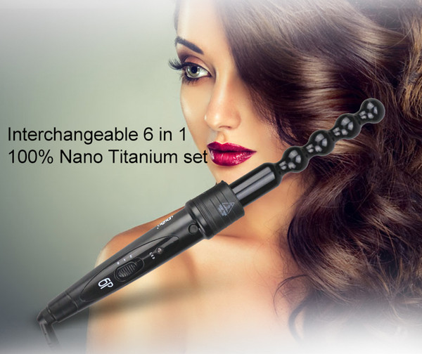 Bead Style Hair Curler New Fashion Hair Care tool Worldwide Voltage Hair Curling Wand with US US EU Plug