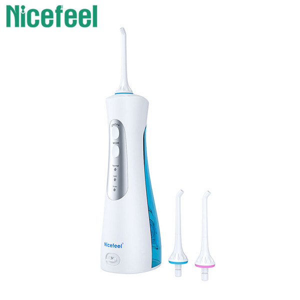 Nicefeel portable home use cordless dental oral irrigator water flosser