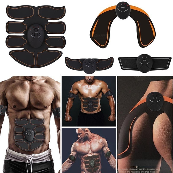 Professional EMS Muscle Training Micro current Gear Remote Control Abdominal Hip Arms Muscle Trainer Fat burning Body Slimming Belt