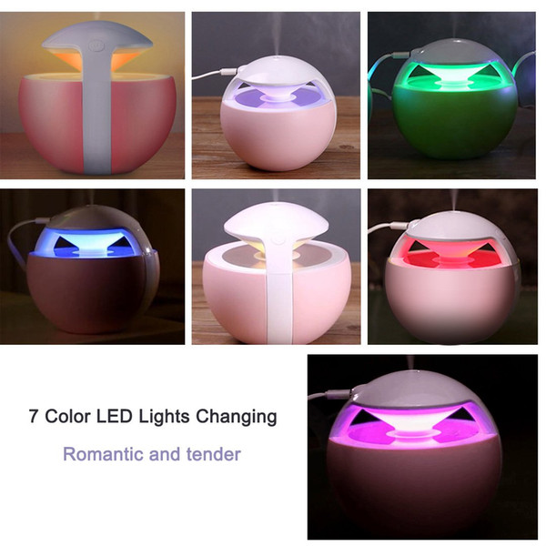 450ml Elves Cool Mist Humidifier innovative gift Waterless Auto Shut-Off diffuser for yoga spa