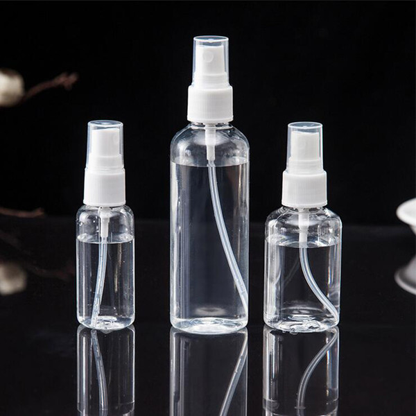 30ml 50ml 100ml Spray Bottle Cosmetic Perfume Travel Set Portable Refillable Makeup Container Empty Transparent Cosmetic Bottle