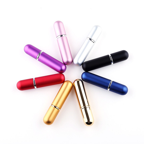 5ML Mini Portable Travel Filling Perfume Sprayer Bottle Spray Pump Box Empty Perfume Bottle Makeup Container Spray Bottle