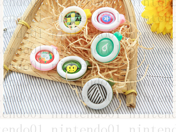 New Anti-mosquito clip Adults Kids Summer Cartoon outdoor Non-toxic Mosquito Repellent Pest Control