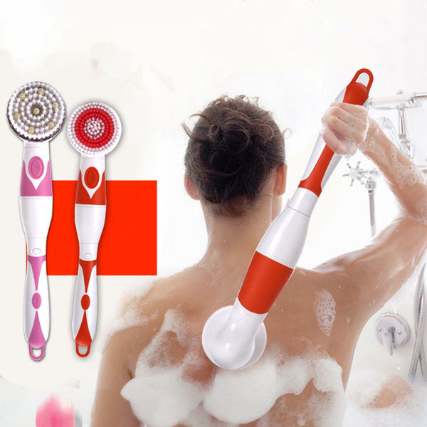 Long Handle Massage Brush Electric Brush Bath Room Accessories Care Massager Cleaner Massage Device Massage Roller Brush