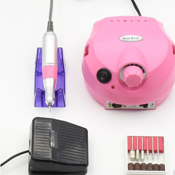 30000RPM Pro Electric Nail Drill Machine Acrylic Nail File Drill Manicure Pedicure Kit Nail Art Equipment Manicure Machine health appliance