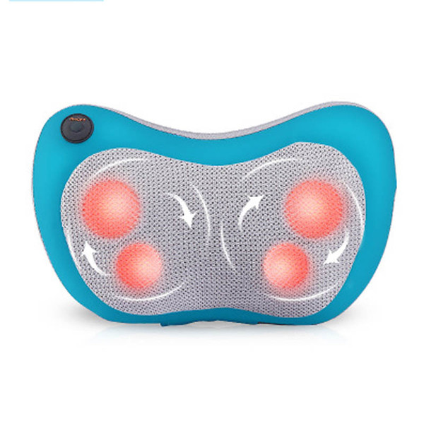 Body Massage Vibrator Pillow Massage Cushion Car Seat Cover Relaxation Neck Massage Portable Vibrating Massager Equipment